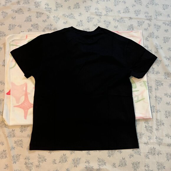 Stone Island Logo Crewneck Black Short Sleeve T-Shirt - Picture 6 of 7
